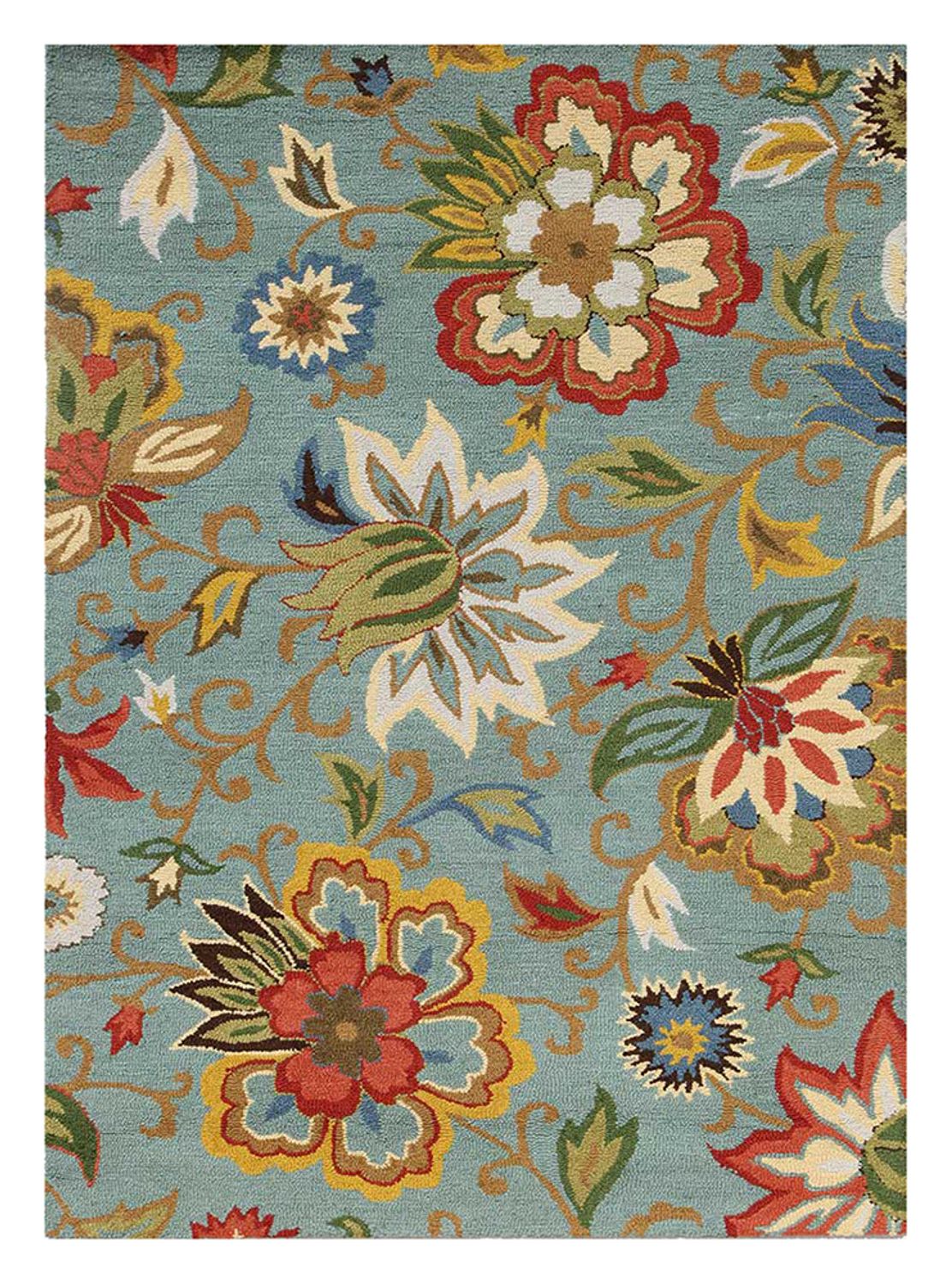 Wool Rug - 450 x 360 cm - multicolored