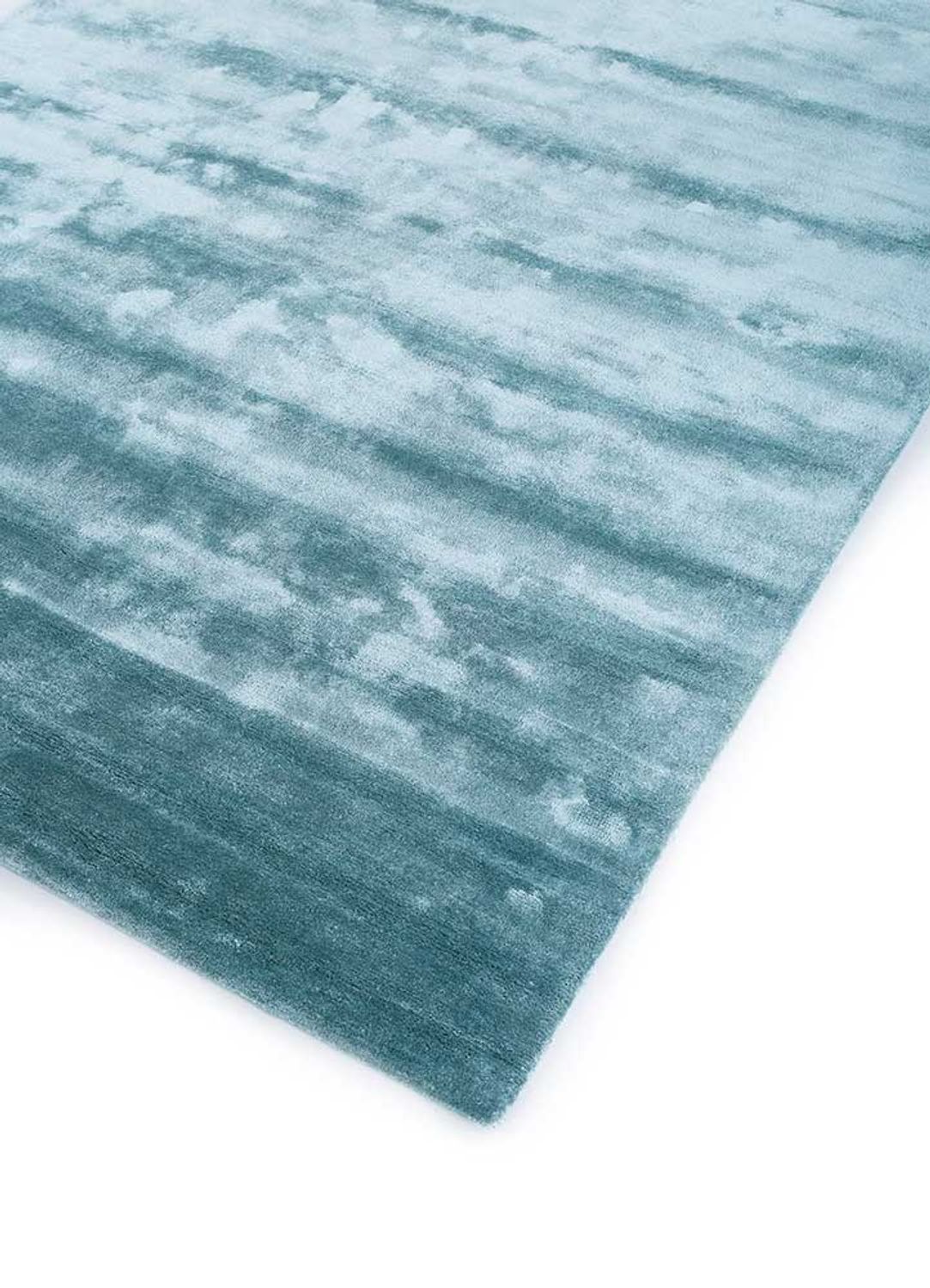 Alfombra de lana - 270 x 180 cm - azul claro