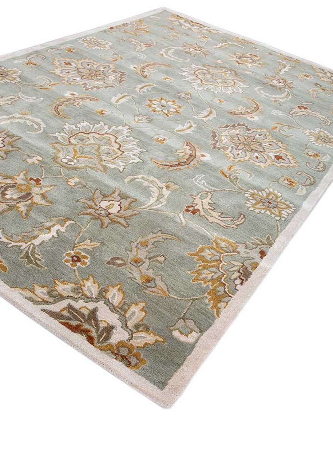 Tapis en laine - 450 x 360 cm - gris