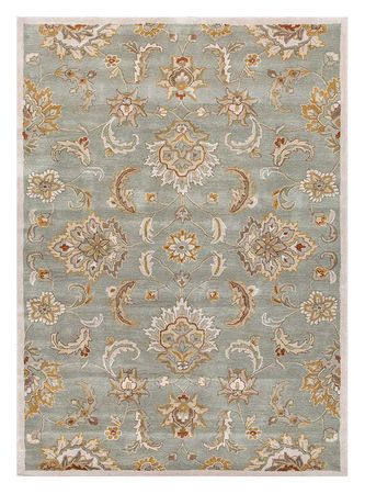 Tapis en laine - 450 x 360 cm - gris