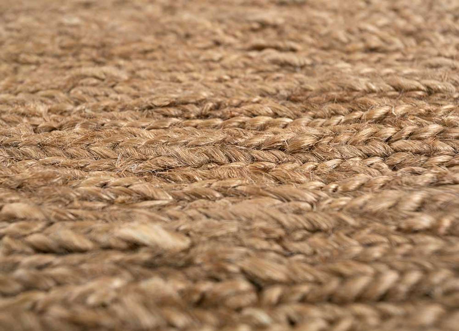 Tapete de sisal forma especial  - 270 x 180 cm - castanho