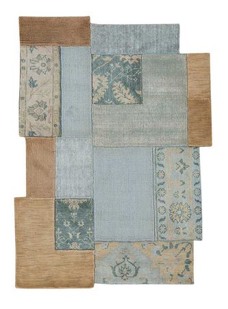 Tapis en laine originale  - 180 x 120 cm - multicolore