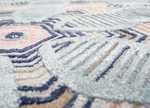 Tapis en laine originale  - 240 x 170 cm - bleu clair