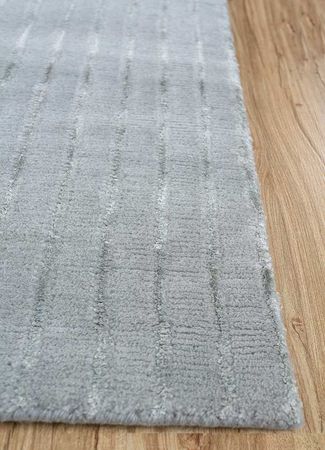 Wool Rug - 300 x 240 cm - grey