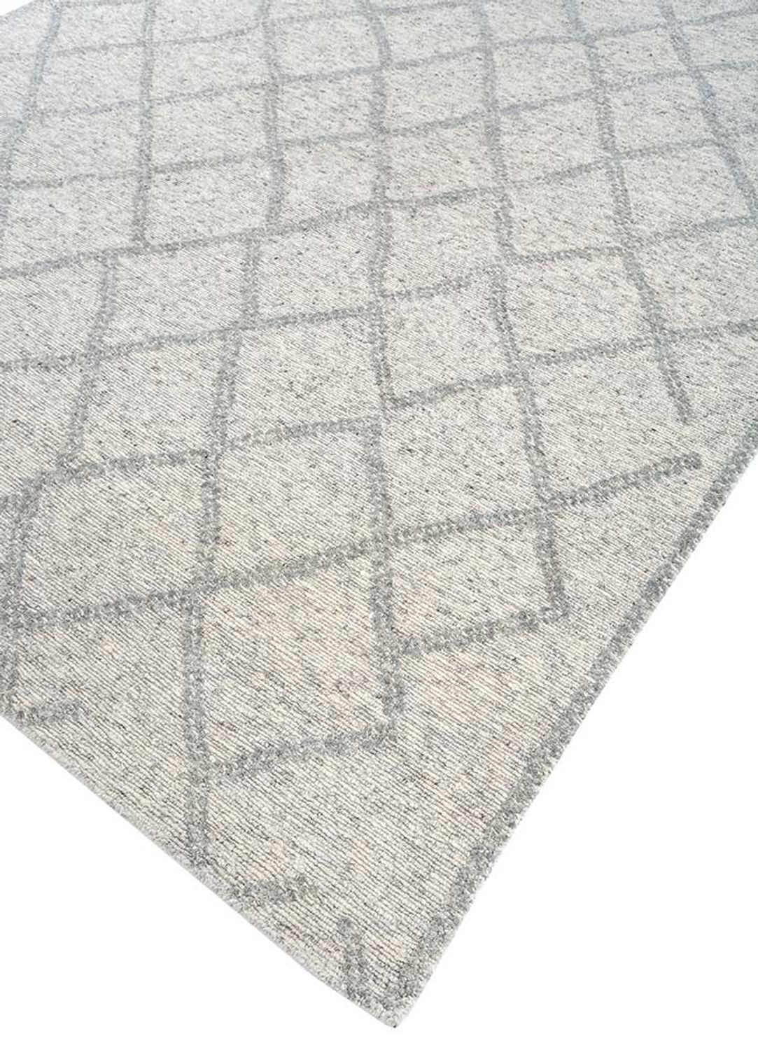 Tapis en laine - 300 x 240 cm - gris