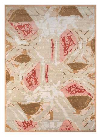 Wool Rug - 300 x 240 cm - multicolored