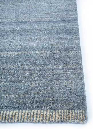 Tapis en laine - 300 x 240 cm - bleu clair