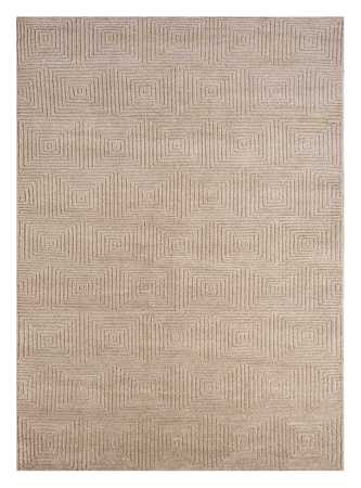 Wollteppich - 270 x 180 cm - dunkelbeige