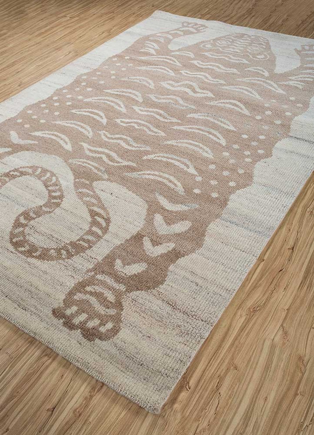 Tappeto di lana - 270 x 180 cm - beige