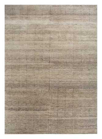 Wollteppich - 300 x 240 cm - dunkelbeige