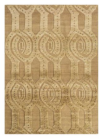 Wollen tapijt - 240 x 150 cm - donker beige