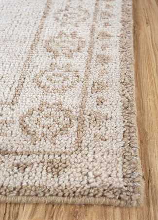 Tapis en laine - 270 x 180 cm - beige