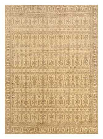 Wollteppich - 300 x 240 cm - dunkelbeige