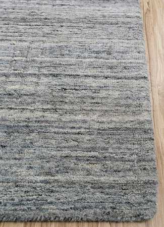 Tapis en laine - 300 x 240 cm - gris