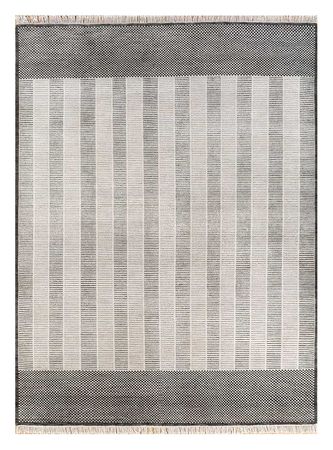 Tapis en laine - 270 x 180 cm - gris clair