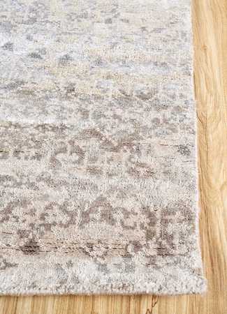 Tapis en laine - 300 x 240 cm - gris