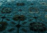 Wool Rug - 300 x 240 cm - petrol blue