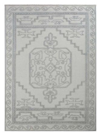 Tapis en laine - 270 x 180 cm - blanc