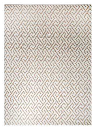 Wollen tapijt vierkant  - 465 x 390 cm - donker beige