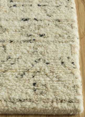 Tapis en laine - 240 x 150 cm - sable