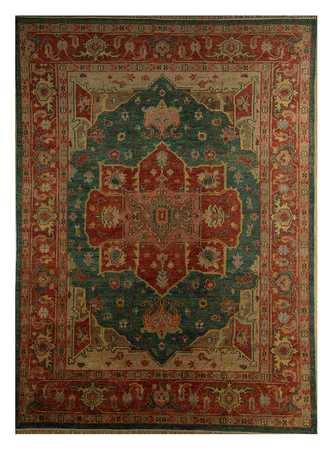 Tapis en laine - 300 x 200 cm - rouge