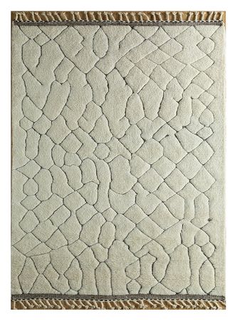 Alfombra de lana - 300 x 200 cm - blanco