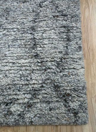 Tapis en laine - 240 x 150 cm - gris