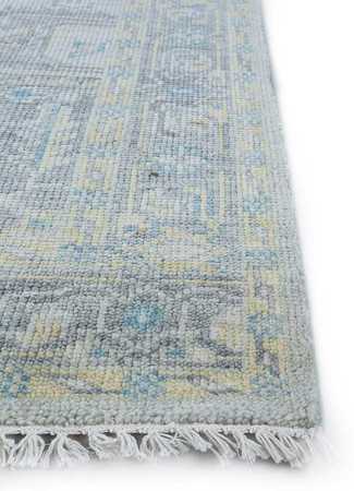 Wool Rug - 270 x 180 cm - sky blue