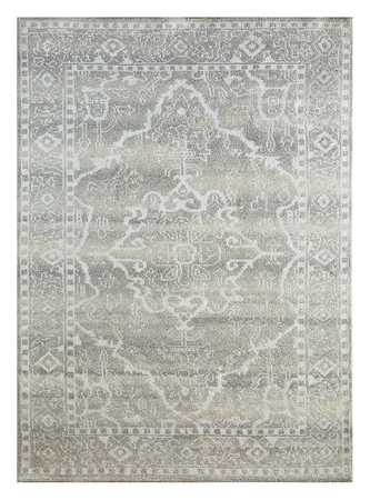 Alfombra de lana - 300 x 200 cm - gris claro