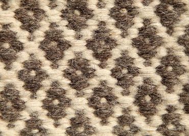 Wollen tapijt - 240 x 150 cm - donker beige