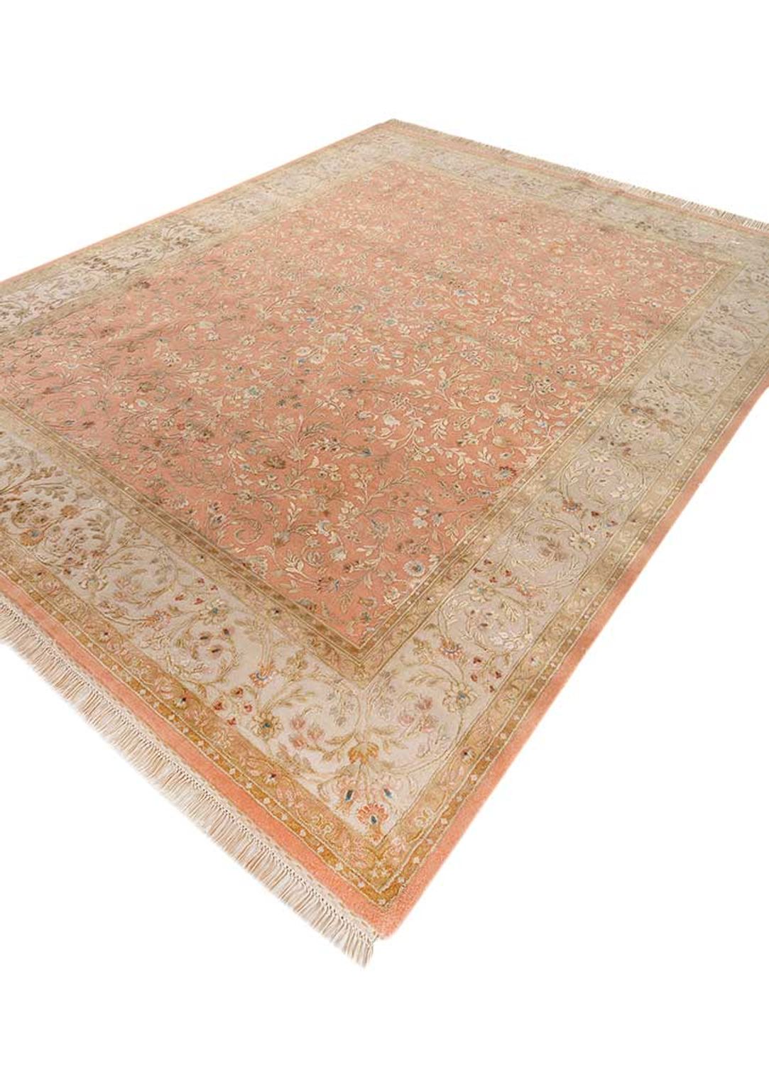 Tapis en laine - 300 x 240 cm - saumon