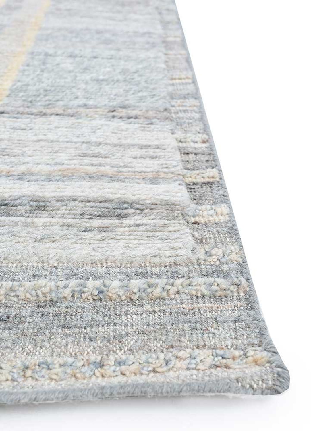 Tapis en laine - 300 x 240 cm - gris clair