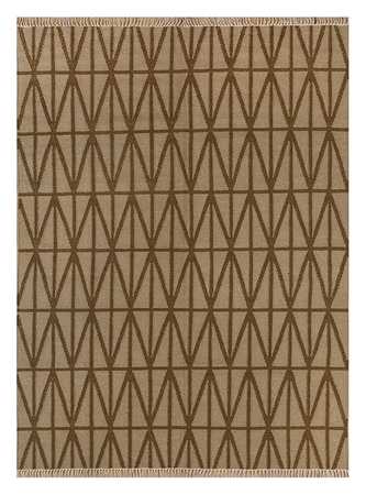 Wollen tapijt - 270 x 180 cm - donker beige