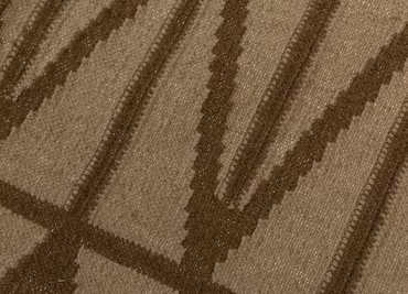 Alfombra de lana - 270 x 180 cm - beige oscuro