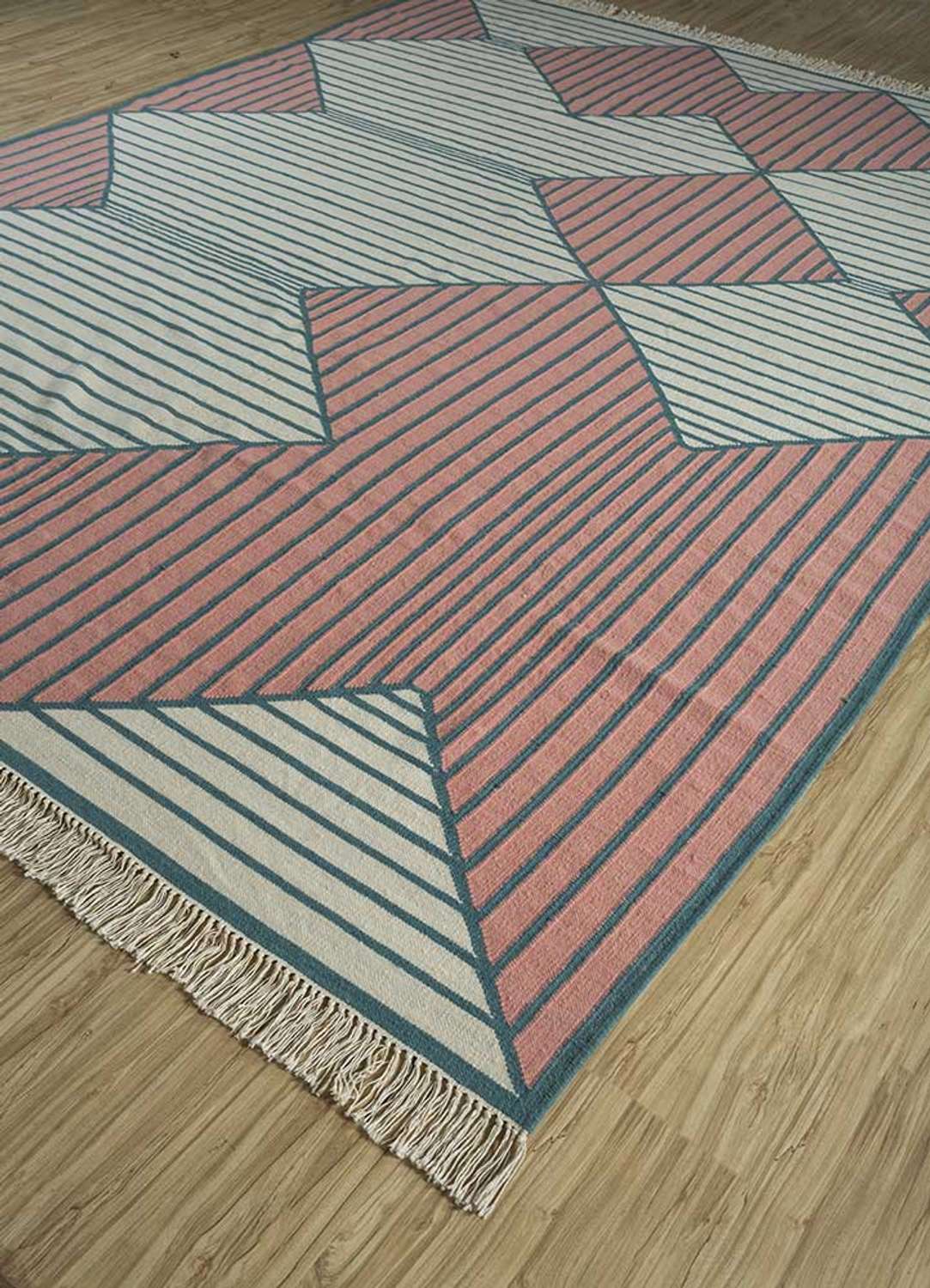 Designer Teppich - 300 x 240 cm - mehrfarbig
