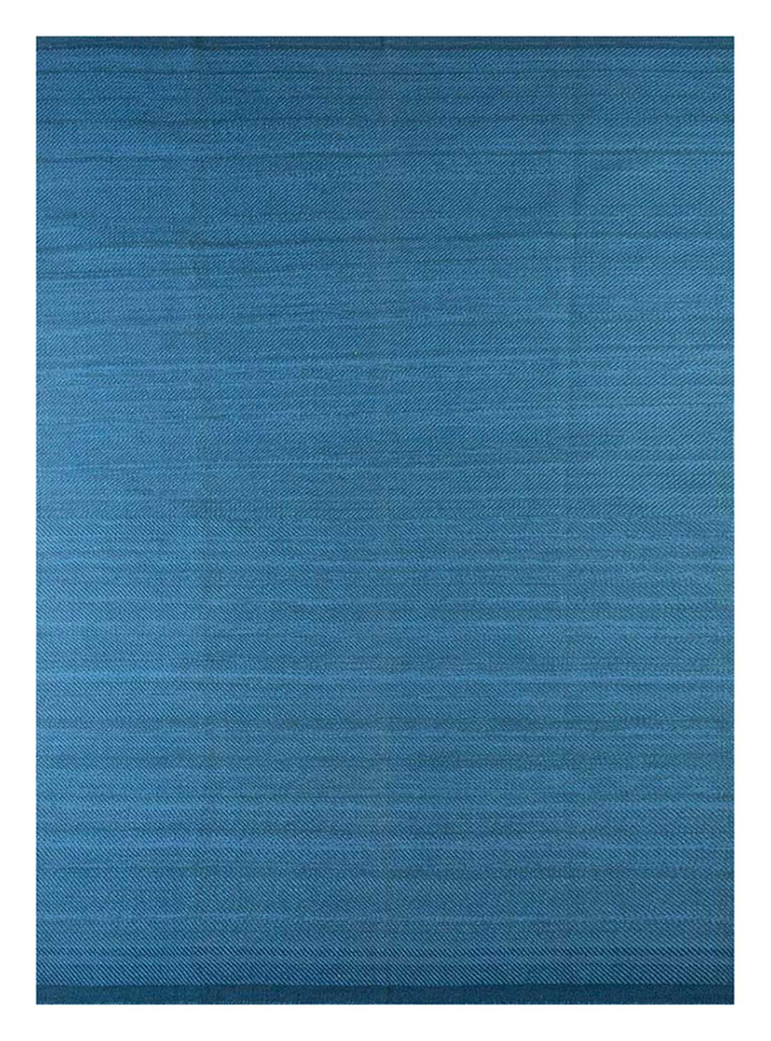 Wollen tapijt - 300 x 240 cm - blauw