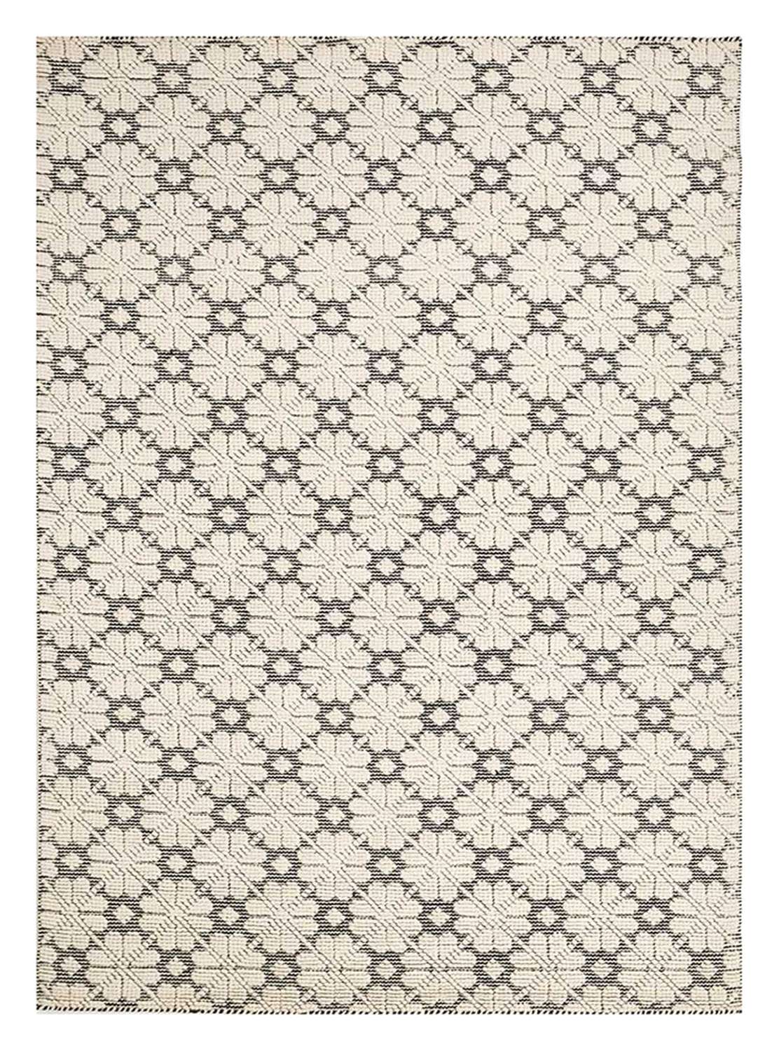 Vlněný koberec - 240 x 150 cm - krémová