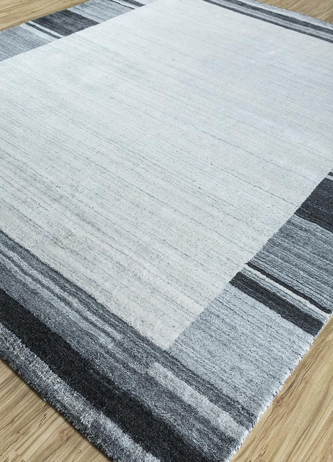 Alfombra - 240 x 210 cm - gris claro