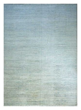 Alfombra de lana - 570 x 450 cm - azul cielo