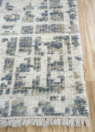 Tapis en laine - 240 x 150 cm - gris clair