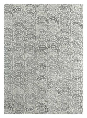 Tapis en laine - 240 x 150 cm - gris clair