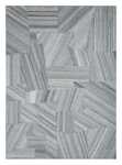 Tapis en laine - 240 x 150 cm - gris clair