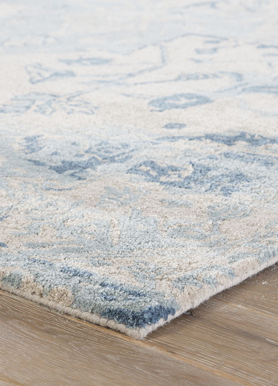 Tapis en laine - 240 x 150 cm - gris clair