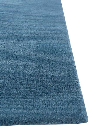 Tapis en laine - 270 x 180 cm - bleu foncé