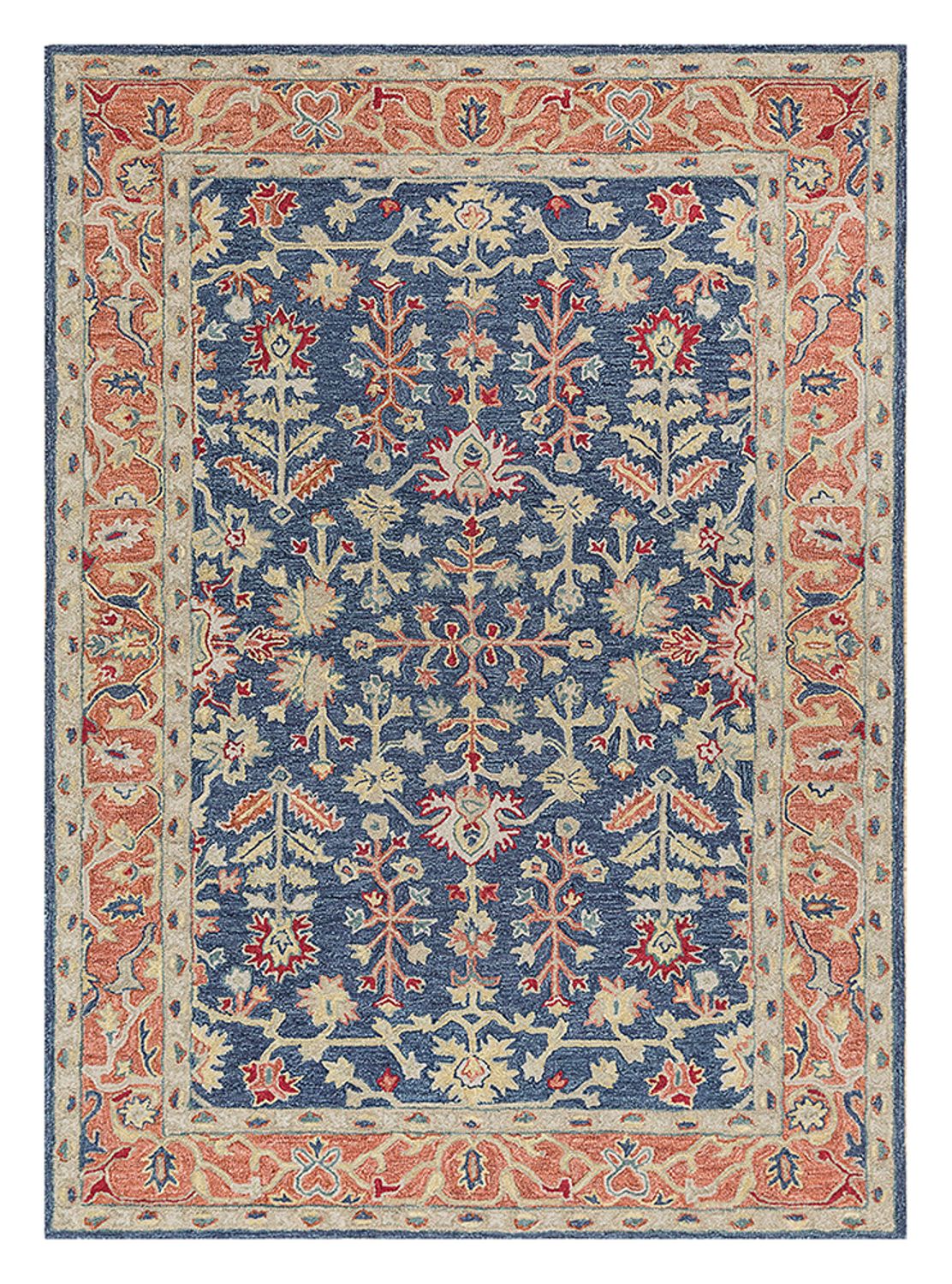 Tapis en laine - 300 x 240 cm - multicolore