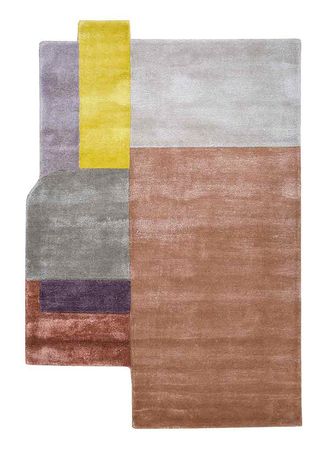 Wool Rug - 235 x 150 cm - multicolored