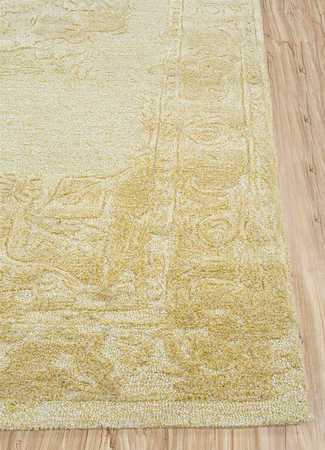 Wollteppich - 270 x 180 cm - beige