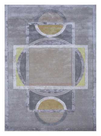 Wool Rug - 270 x 180 cm - grey