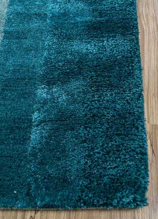 Wool Rug - 360 x 270 cm - blue