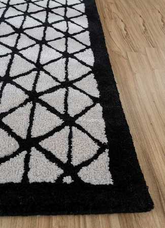 Wool Rug - 360 x 270 cm - light grey